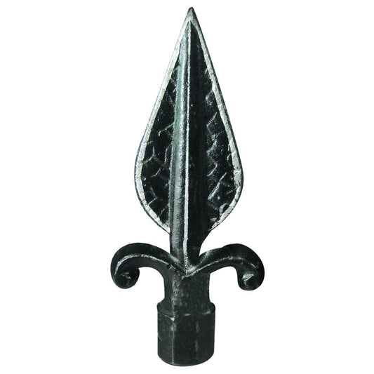 PUNTA  LANZA DECORATIVA DE HIERRO FORJADO 25X155X14mm - 735/3