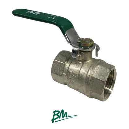 LLAVE DE BOLA 3/4 PULGADAS CROMADA BM-VB3/4