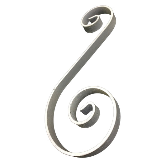 ESPIRAL DE HIERRO FORJADO  20X4X120X290mm - 74/16