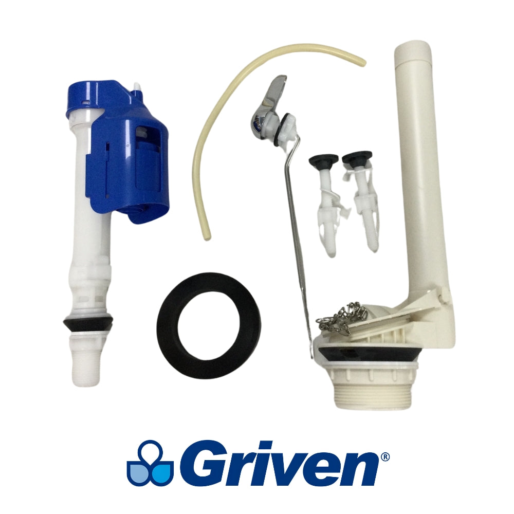 KIT COMPLETO PARA TANQUE DE INODORO GRIVEN GRV-TSET