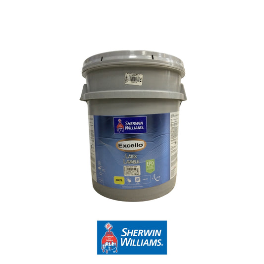 PINTURA LATEX LAVABLE MATE BASE DEEP EXCELLO 5GL A90WSA53-5 SHERWIN WILLIAMS