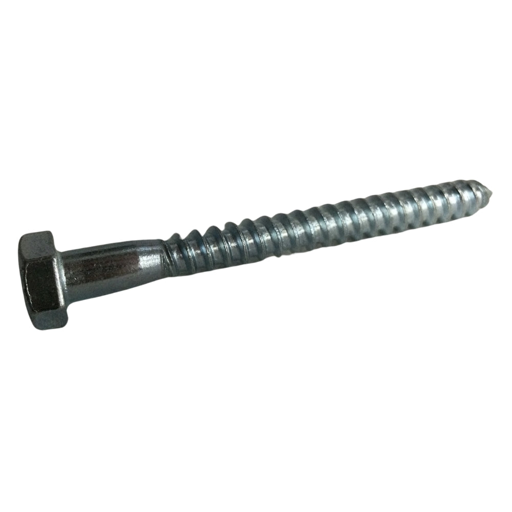 TORNILLO TIRAFONDO HEXAGONAL ZINCADO ACERO GRADO 2 5/16 PULGADAS x 3 PULGADAS