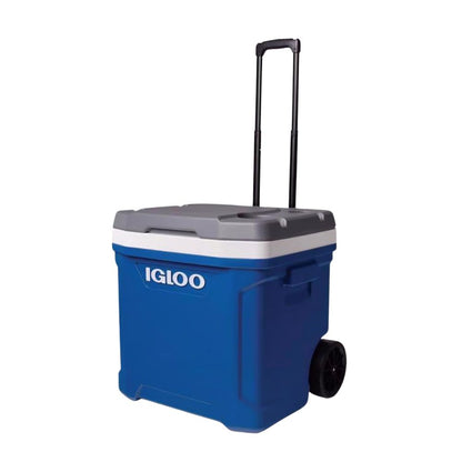 COOLER CON RUEDAS IGLOO LATITUDE 60 QT AZUL