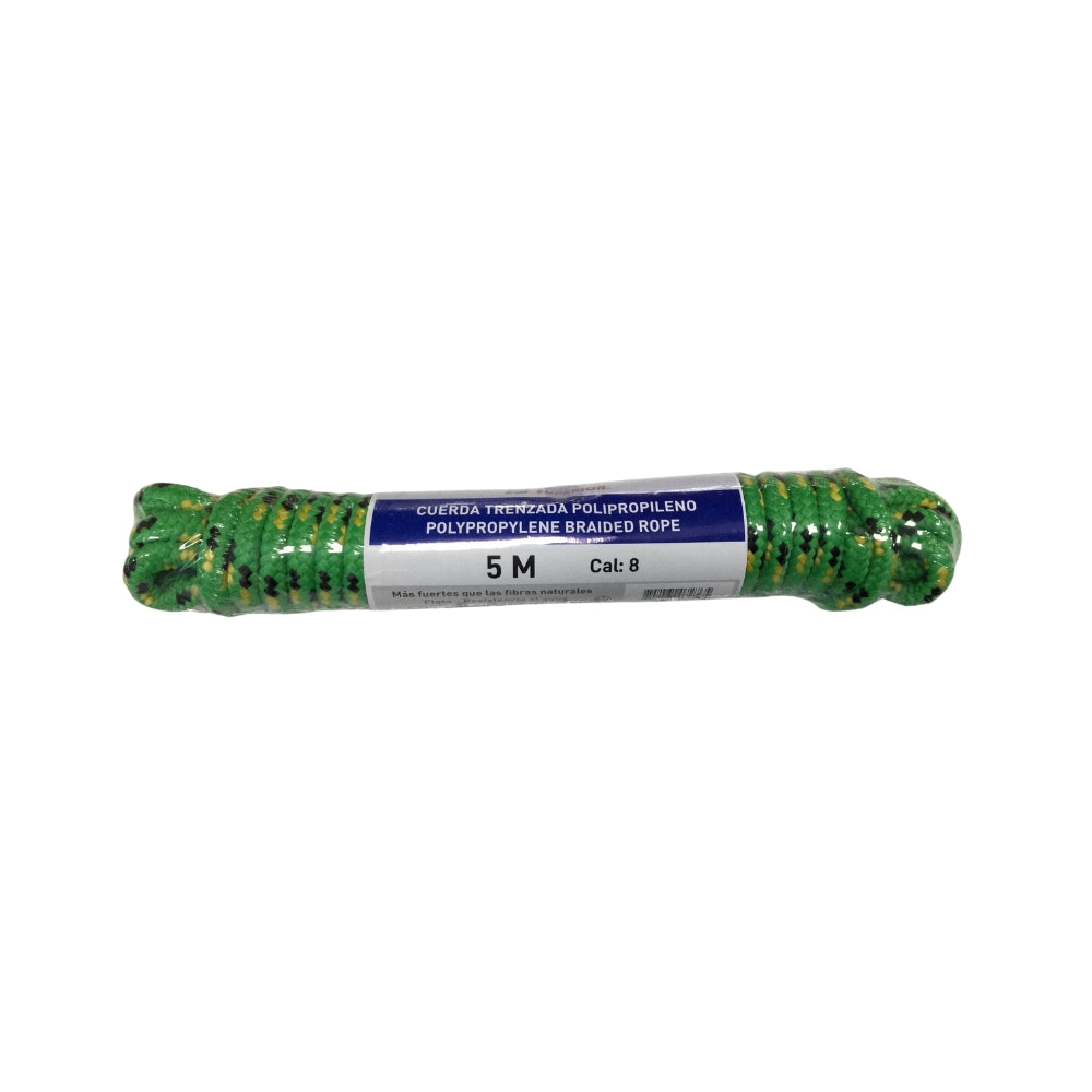 CUERDA TRENZADO DIAMANTE N° 08 X 05 MTS