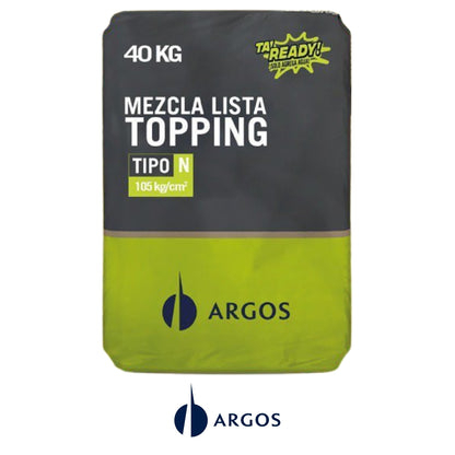MEZCLA LISTA TOPPING 40KG ARGOS