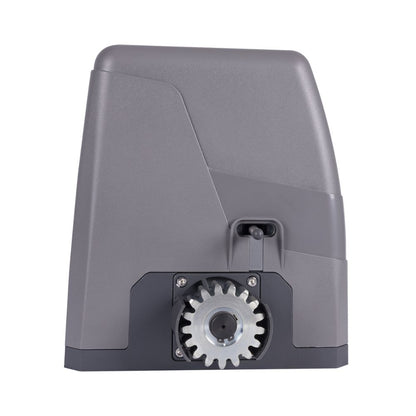 MOTOR PARA PUERTA CORREDIZA DE 1200KG CON 2 CONTROLES REMOTOS Y 4M DE CREMALLERA 110V USO INDUSTRIAL ELITE