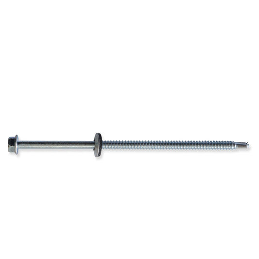 TORNILLO AUTO PERFORANTE GALVANIZADO #14 X 6 PULGADAS  PARA TECHO