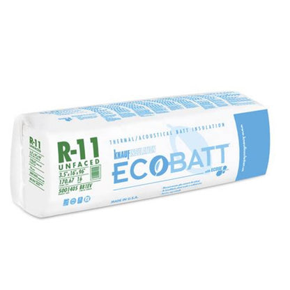 AISLANTE ECOBATTS 16 KNAUF R11 3.5 PULGADAS X 16 PULGADAS X 96  PULGADAS (15.86 M2) 5001405/NFGB81V