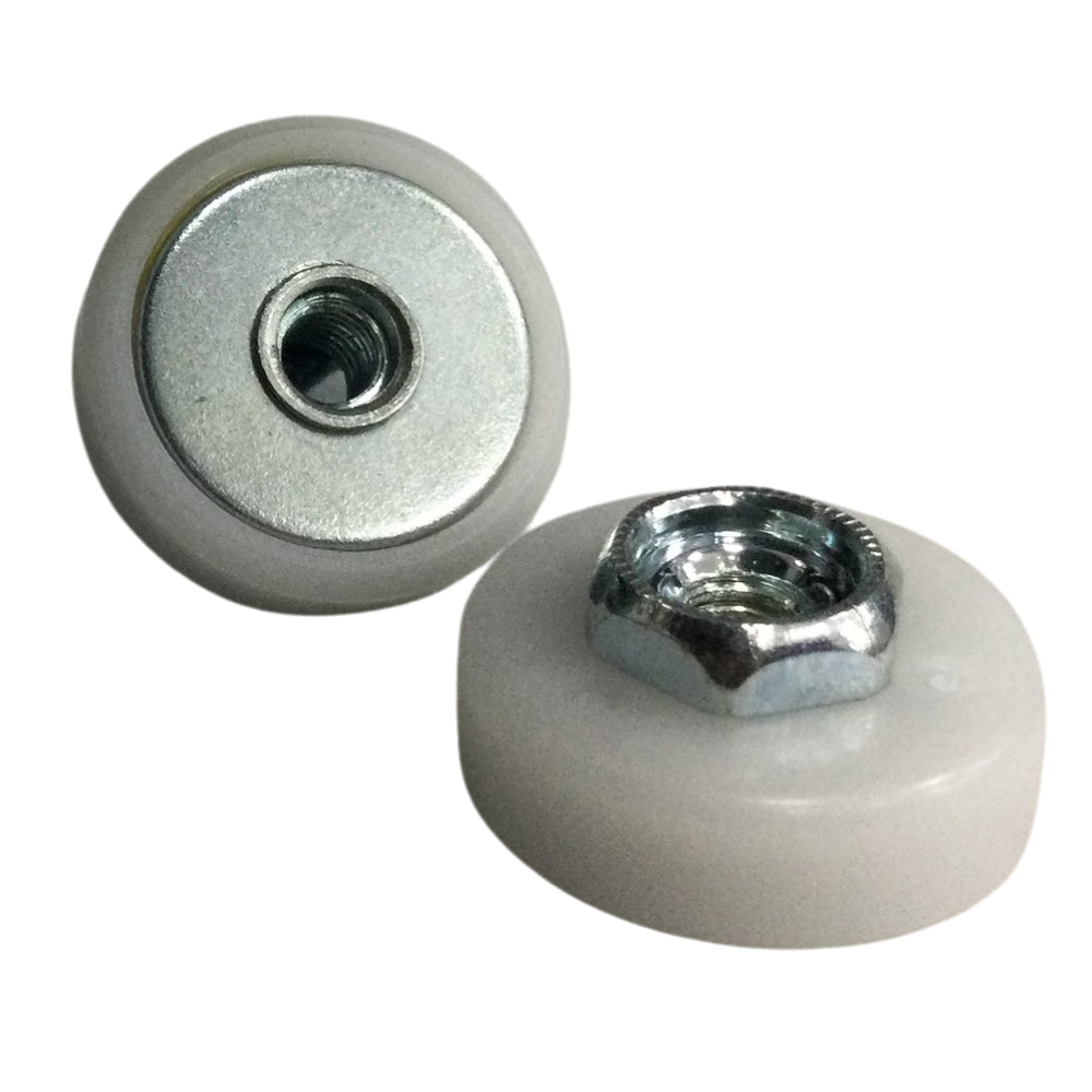 RODAMIENTO PLANO PARA PUERTA DE DUCHA NAILON 7/8 PULGADAS