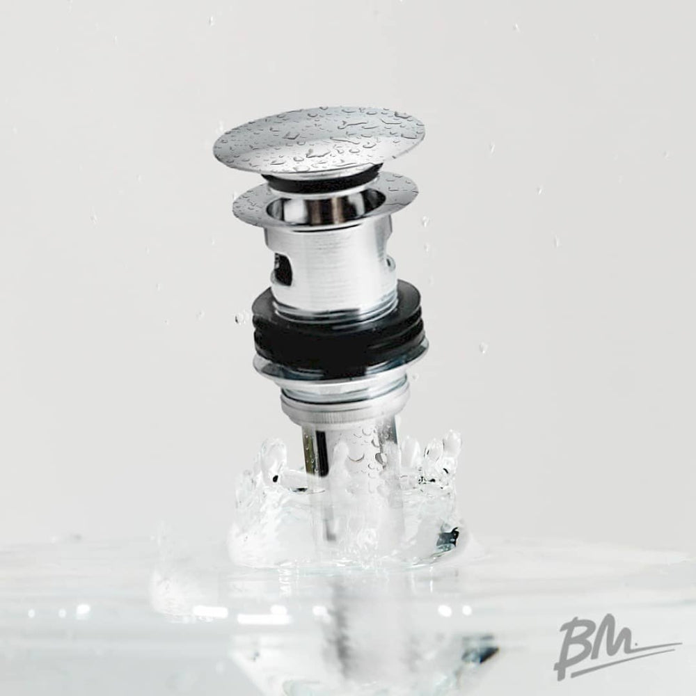 DESCARGA PARA LAVAMANOS Y BIDET CROMO BM-501-4001