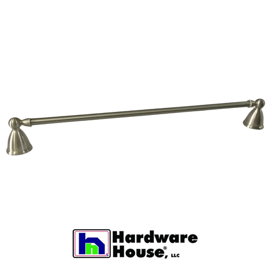 TOALLERO HIGHLAND MONTAJE TORNILLO OCULTO SATIN NICKEL 24 PULGADAS 15516800