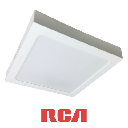 PANEL LED CUADRADO SOBREPONER 18W 1440LM 3000K/4000K/6500K 85-277V 223*223*34MM RCA (RLCSLN18W)