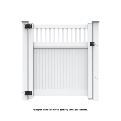 CERCA DE UPVC PUERTA 4 PIES ST004