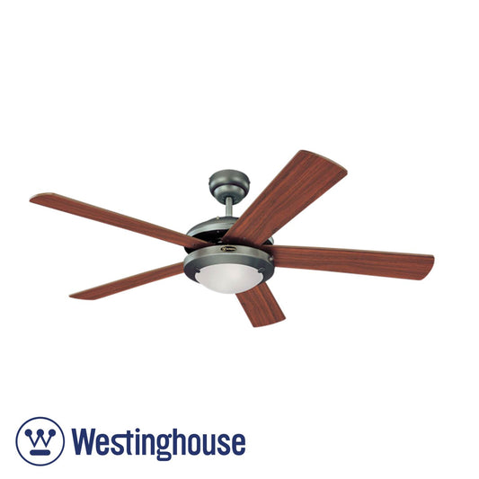 ABANICO DE TECHO 52 PULGADAS COMET IRON FINISH / WALNUT WESTINGHOUSE