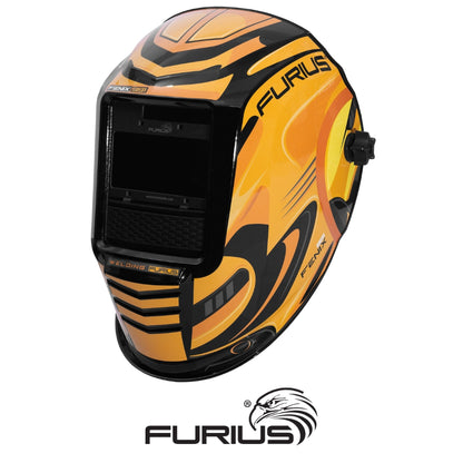 MASCARA DE SOLDAR FOTOSENSIBLE FURIUS FENIX 991 4SENSORES