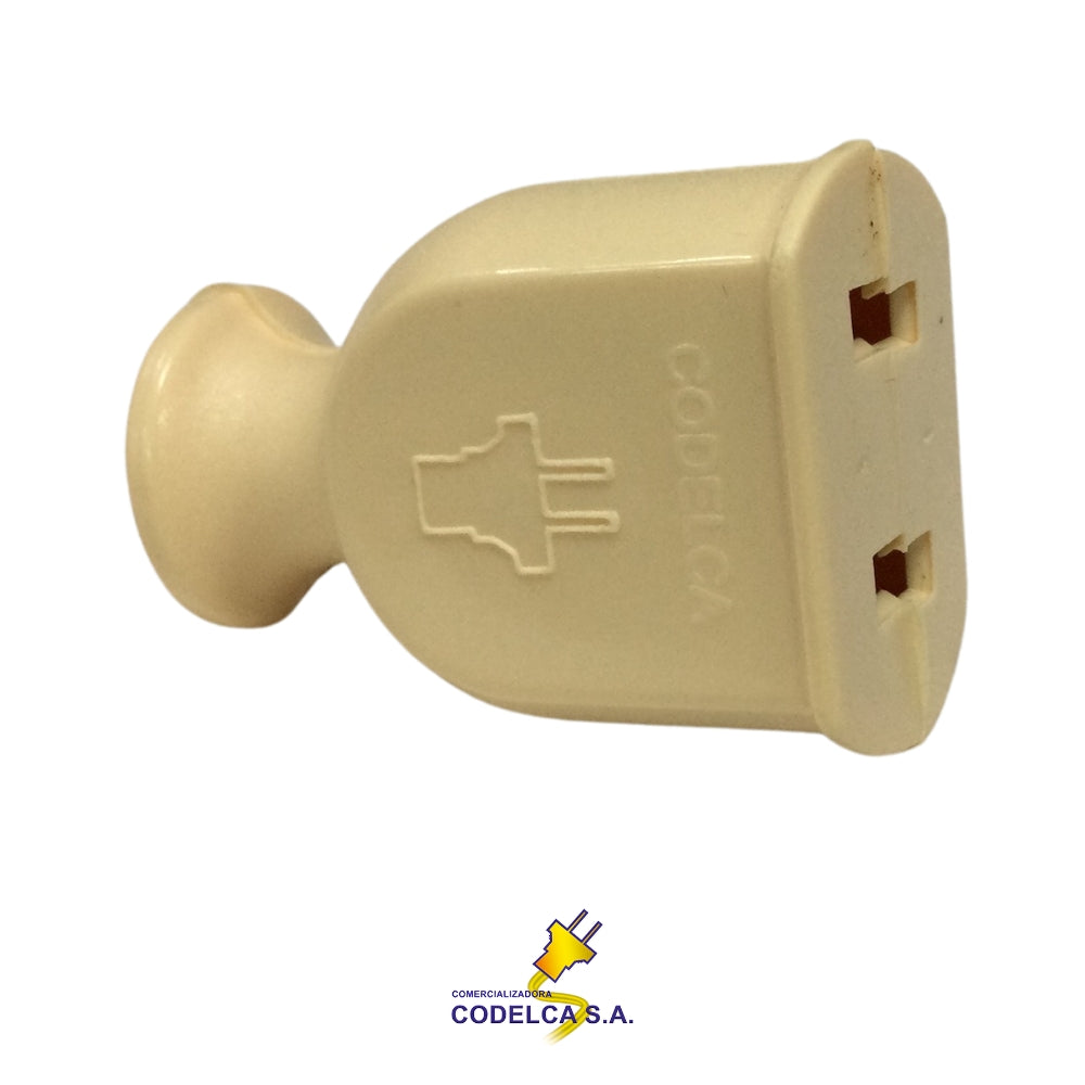 CONECTOR HEMBRA PORTATIL 10A/125V NEMA 1-15R