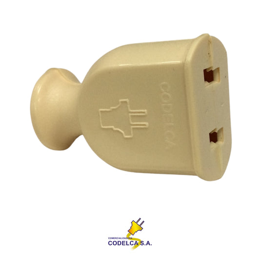 CONECTOR HEMBRA PORTATIL 10A/125V NEMA 1-15R