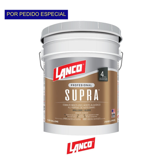 PINTURA SUPRA ACEITE PASTEL 5 GALONES VA1105-2 LANCO