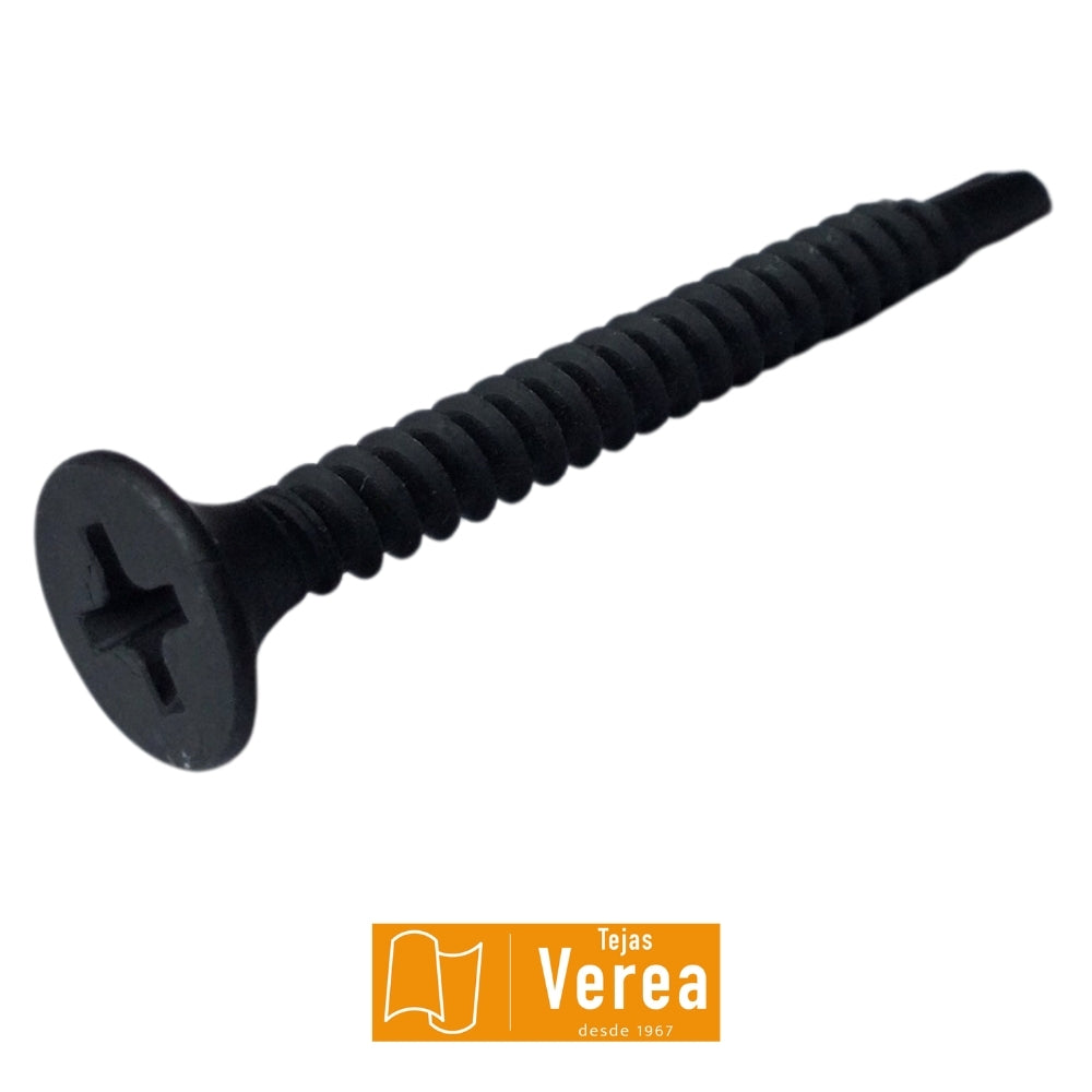 TORNILLO PUNTA DE BROCA PARA TEJA DE ARCILLA 3.5mm X 35mm  FOSFATADO