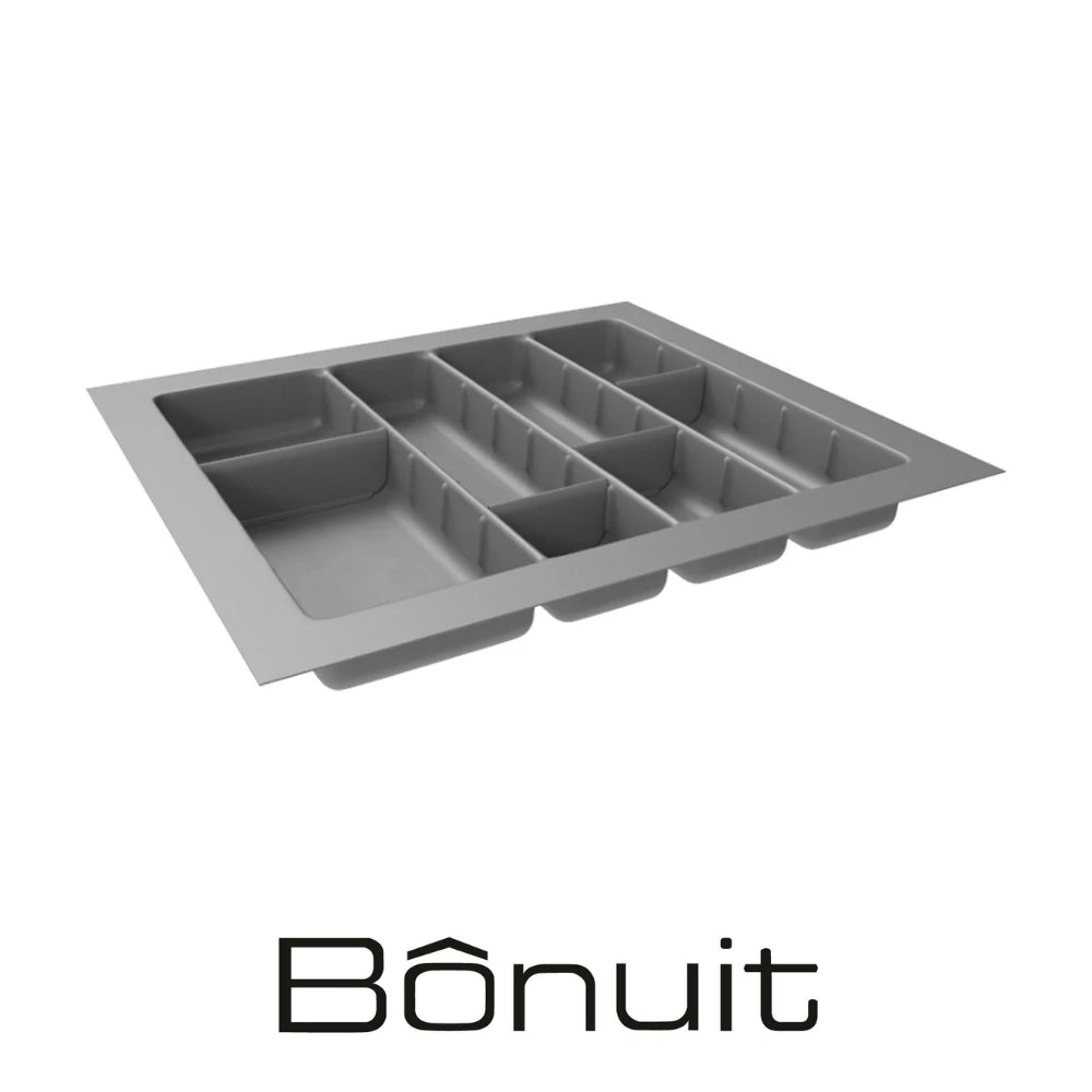 CUBERTERO PLASTICO GRIS SERIE A2 530X480X50MM