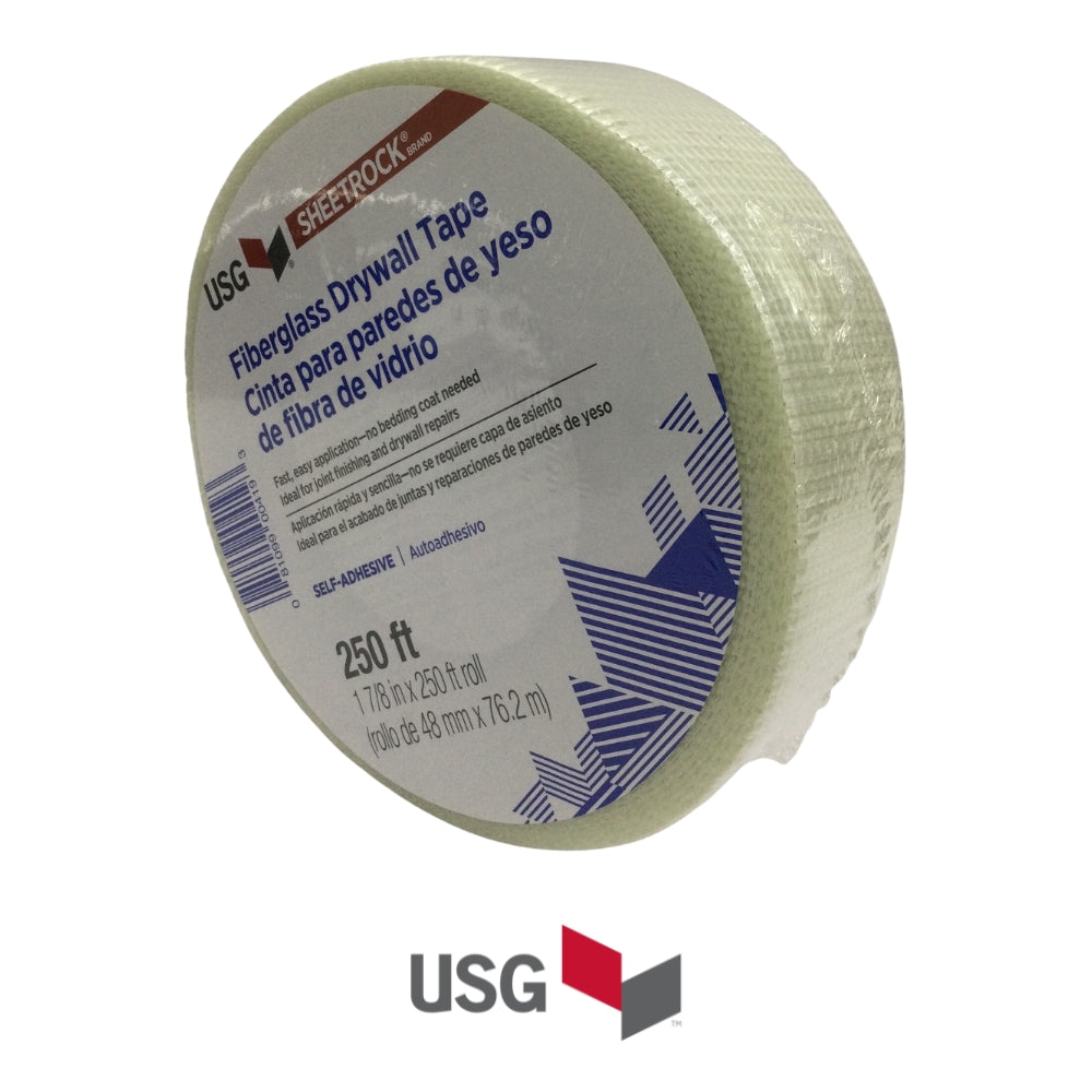 CINTA PARA JUNTAS DE MALLA FIBRA DE VIDRIO 1-7/8 IN X 250'