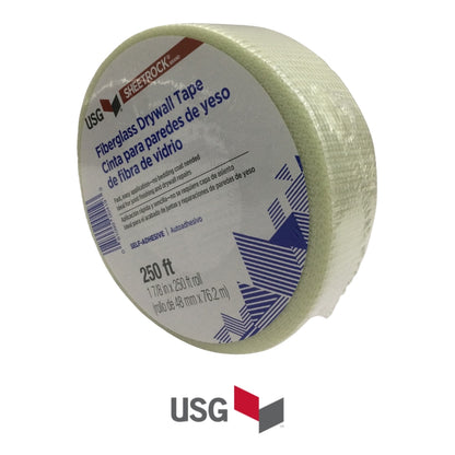 CINTA PARA JUNTAS DE MALLA FIBRA DE VIDRIO 1-7/8 IN X 250'