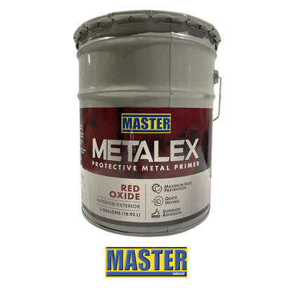 ANTICORROSIVO METALEX PRIMER RED OXIDE 5GL  VV1322P MASTER