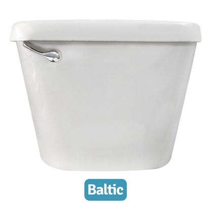 INODORO DOS PIEZAS ELONGADO COLOR BLANCO BALTIC AFRODITA SR-109AE