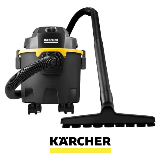 ASPIRADORA KARCHER WDL1 BLACK SOLIDOS Y LIQUIDOS 1000W
