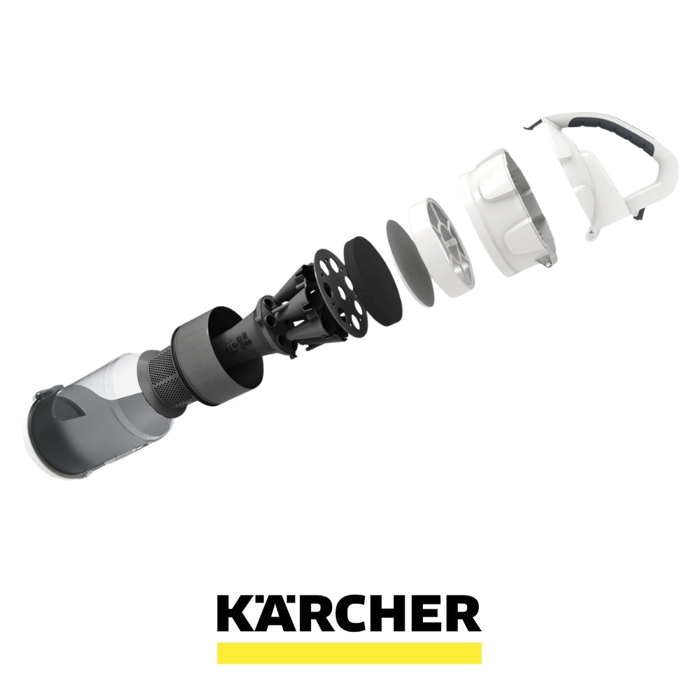 ASPIRADORA KARCHER 1.5 LITROS BLANCA VCL 3 CYCLONIC