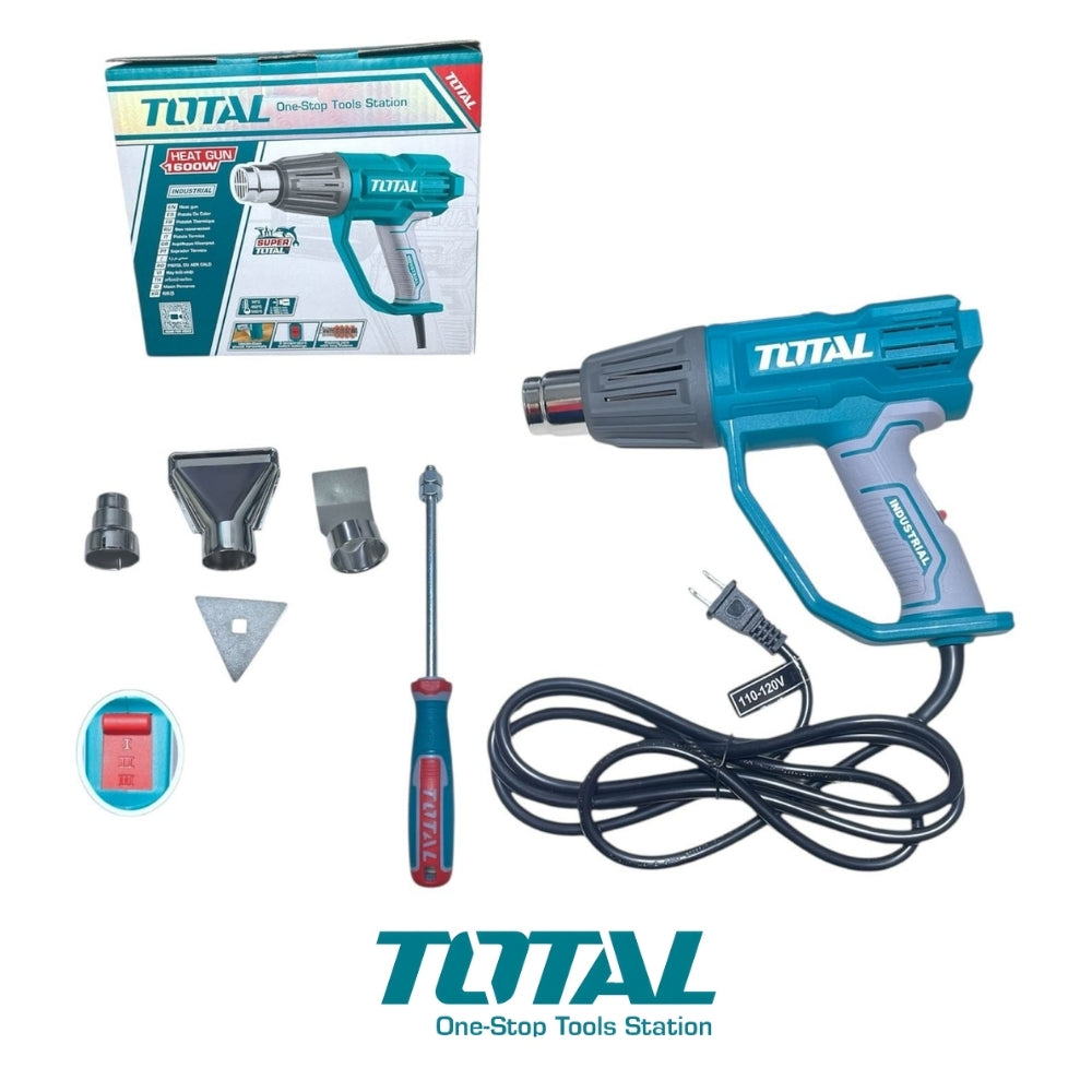 PISTOLA DE CALOR 1600W TOTAL UTB16078