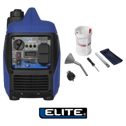 GENERADOR INVERTER A GASOLINA 1.5KW 110V, 60Hz 1PH ARRANQUE MANUAL