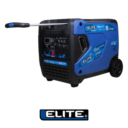 GENERADOR INVERSOR AGASOLINA 6.6KW 110-220V 60Hz 1PH ARRANQUE MANUAL Y ELECTRICO