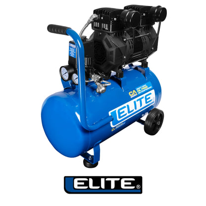 COMPRESOR LIBRE DE ACEITE 25 LTS 2.5 HP, 125 PSI, 6.1 CFM, 110V-60HZ, ELITE