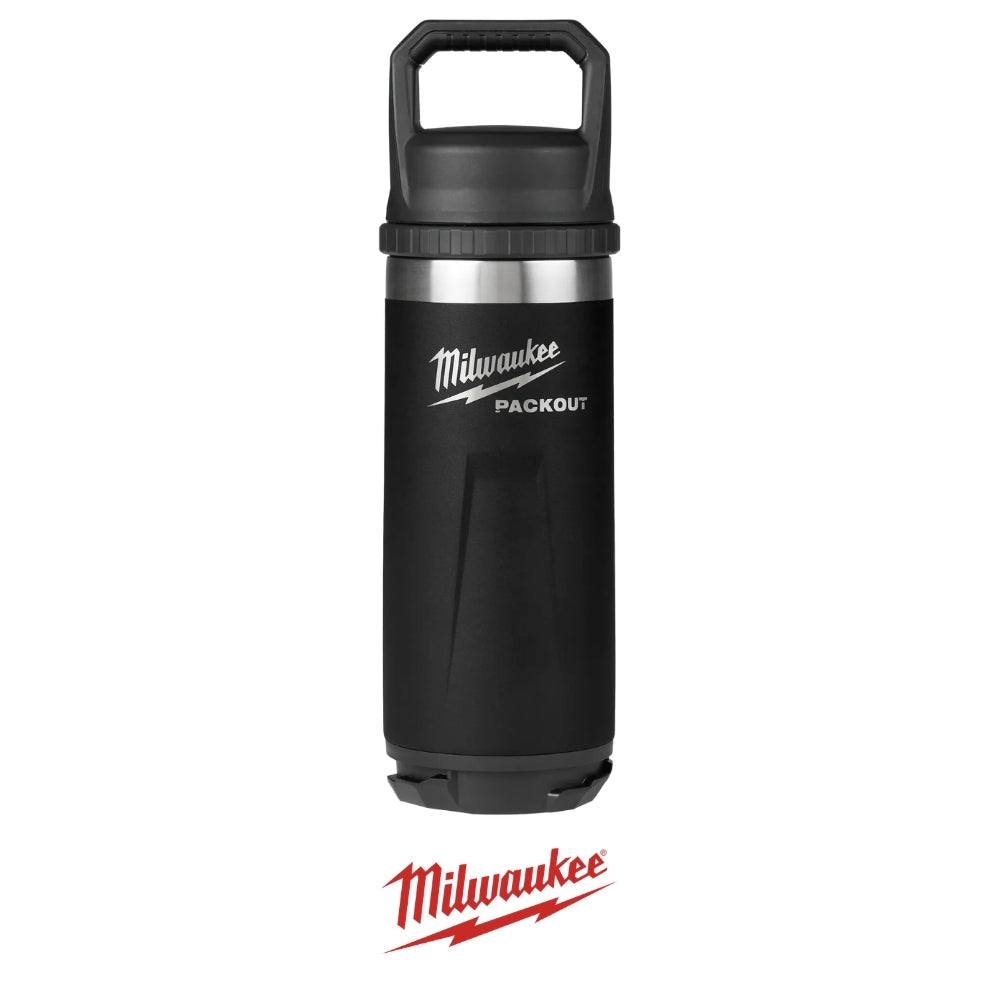 BOTELLA PACKOUT AISLADA 18OZ TAPA CHUG MILWAUKEE 48-22-8382B