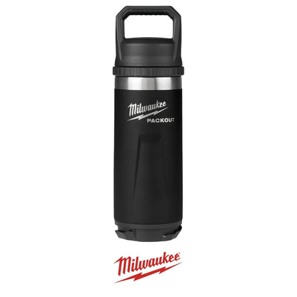 BOTELLA PACKOUT AISLADA 18OZ TAPA CHUG MILWAUKEE 48-22-8382B