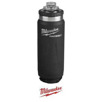 BOTELLA PACKOUT AISLADA 24OZ TAPA CHUG MILWAUKEE 48-22-8396B