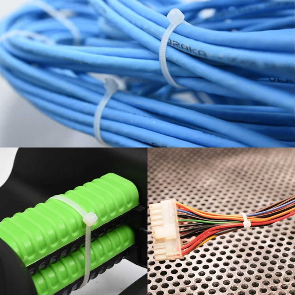ZUNCHO PLASTICO BLANCO DE 18 PULGADAS X 4.8mm BEST VALUE