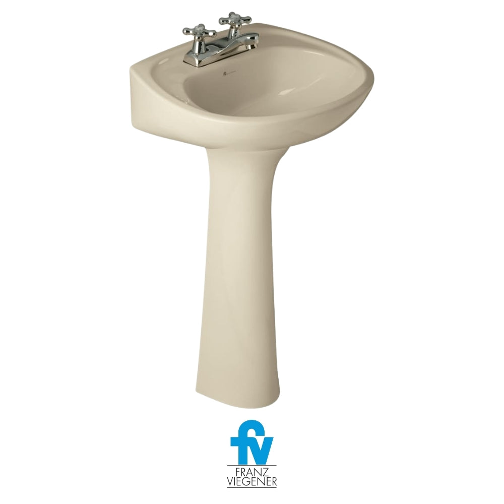 LAVAMANOS CON PEDESTAL FV GALA COLOR BONE E208-BO