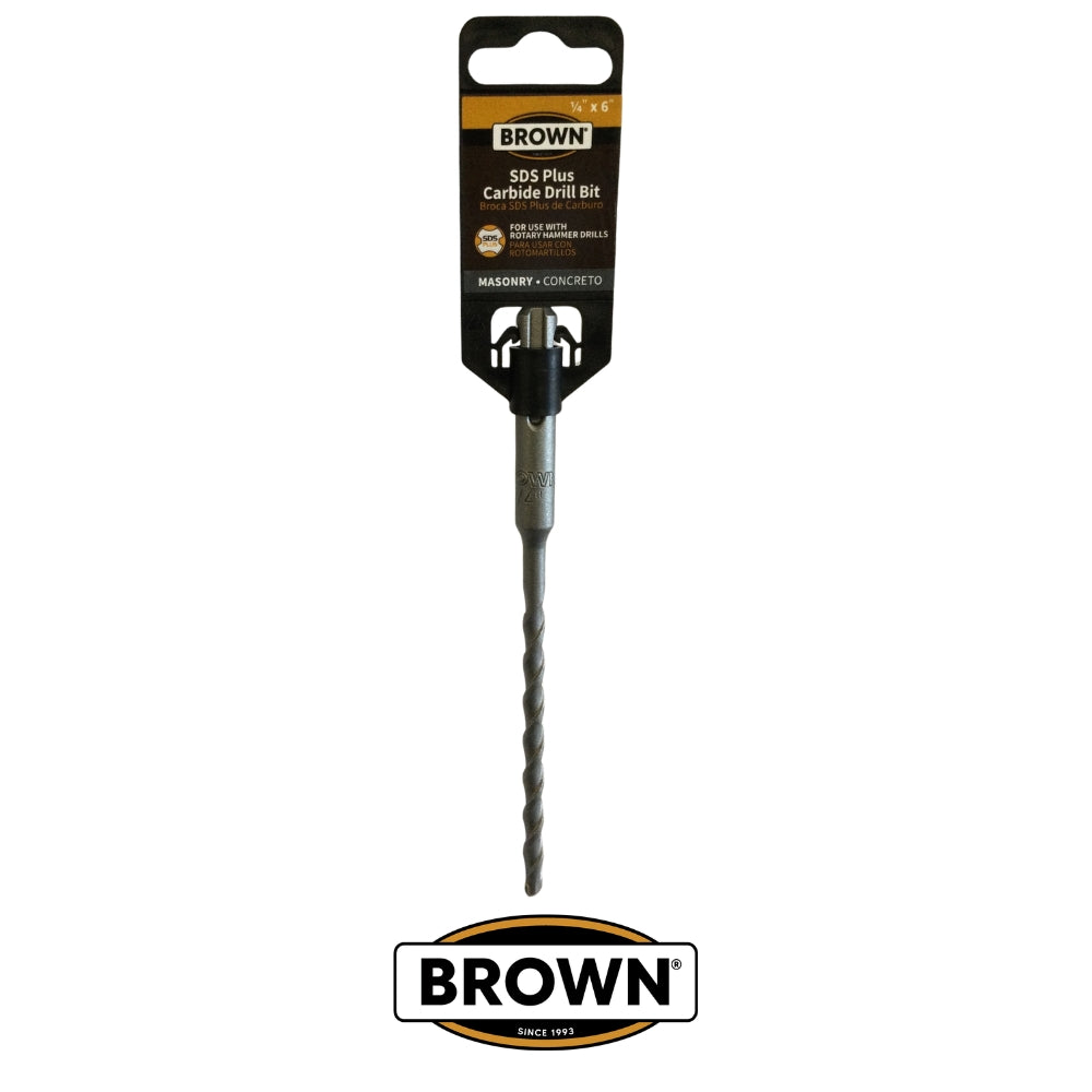 BROCA 1/4 x 6 IN SDS PLUS PARA CONCRETO
