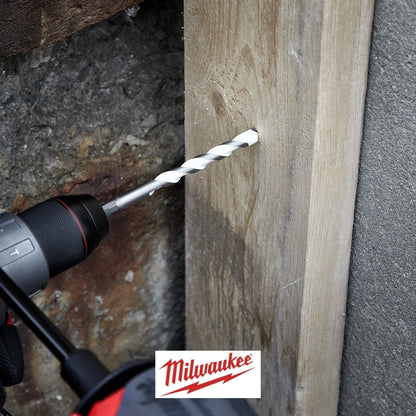 SET 5 BROCAS CARBURO SHOCKWAVE MULTIMATERIAL MILWAUKEE 48-20-8898