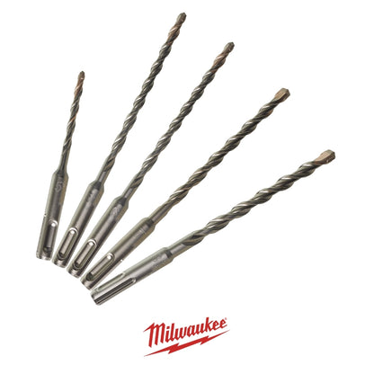 KIT 5 BROCAS ROTOMARTILLO SDS PLUS M/2 MILWAUKEE 48-20-7490