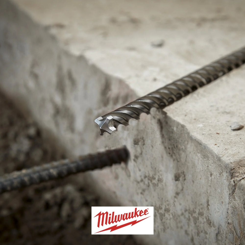 SET 5 BROCAS ROTOMARTILLO MX4 SDS PLUS MILWAUKEE 48-20-7498