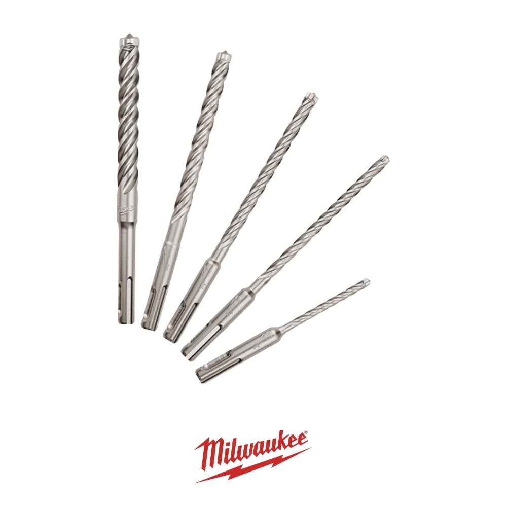 SET 5 BROCAS ROTOMARTILLO MX4 SDS PLUS MILWAUKEE 48-20-7498