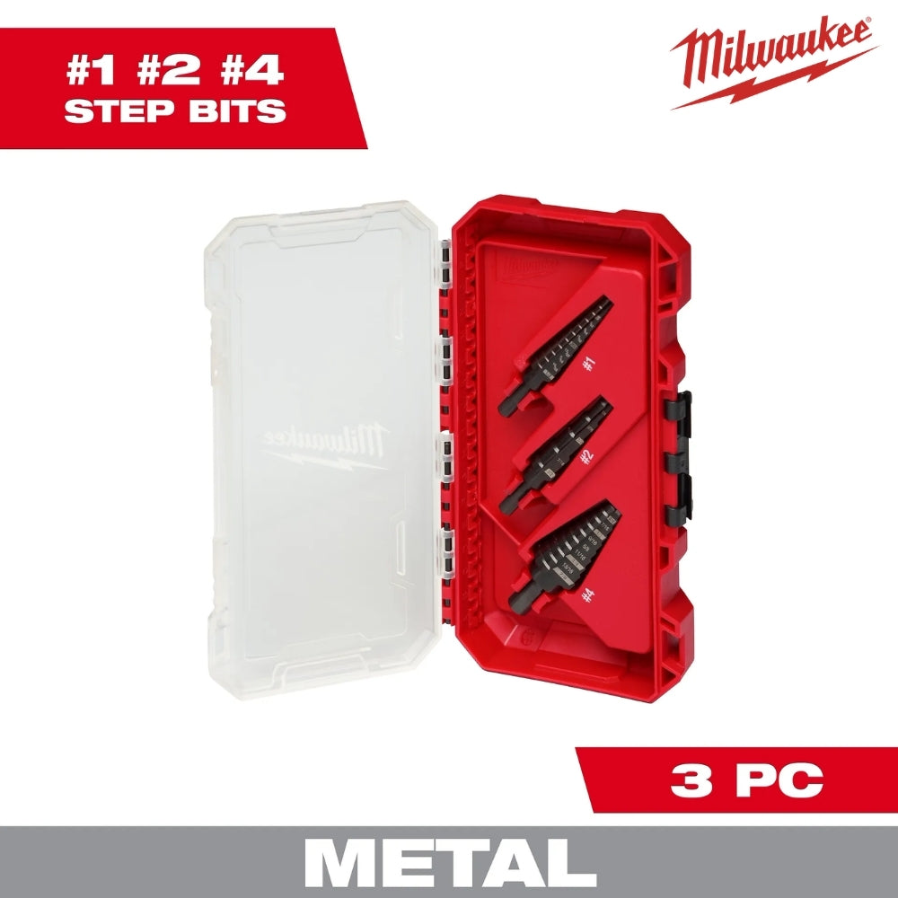SET 3 BROCAS ESCALONADAS MILWAUKEE 48-89-9221
