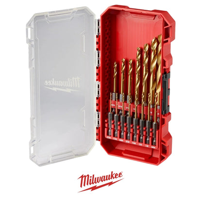 SET 15 BROCAS RED HELIX TITANIO MILWAUKEE 48-89-4670