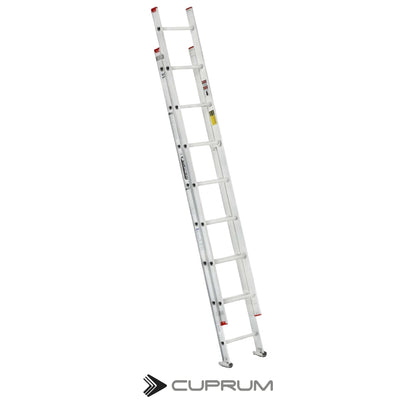 ESCALERA EXTENSION USO PROFESIONAL TIPO-III  ALUMINIO 16 PIES 90 KG 554-16N CUPRUM