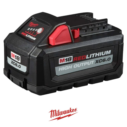 BATERIA M18 REDLITHIUM HIGH OUTPUT XC6.0 MILWAUKEE 48-11-1865