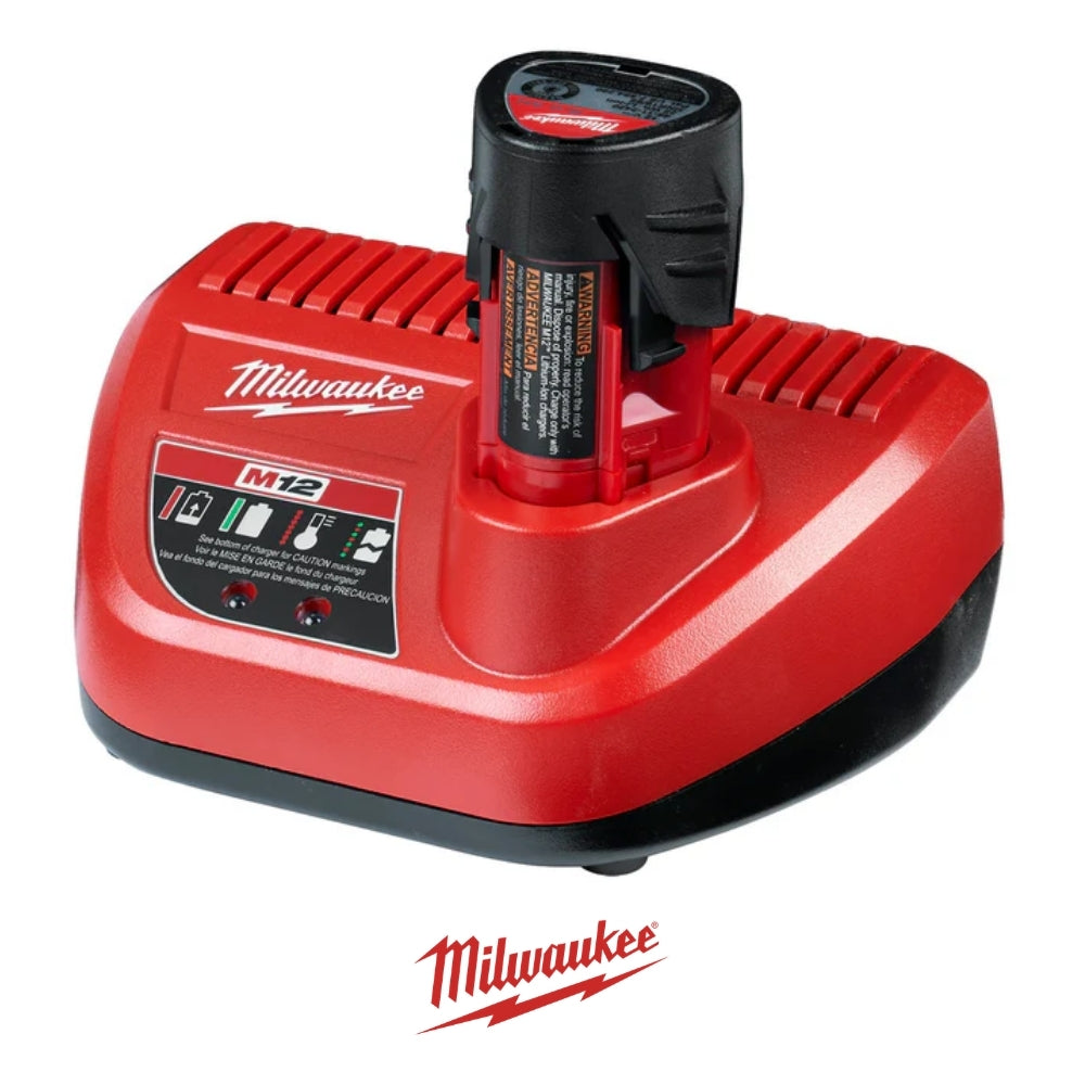 KIT DE CARGA M12 2.0 CON 1 BATERIA Y 1 CARGADOR MILWAUKEE 48-59-2420
