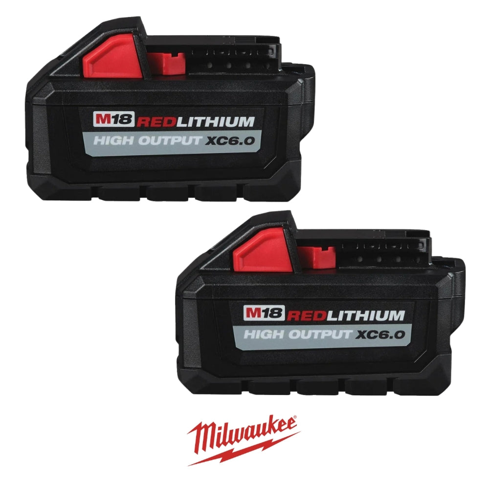 PACK 2 BATERIAS M18  HIGH OUTPUT XC6.0 MILWAUKEE 48-11-1862